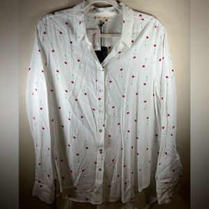 Floral Button up Blouse